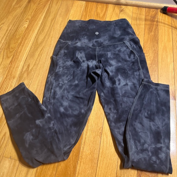 Lululemon Align High Rise Pants with Pockets In Diamond Dye Pattern W Size 6 - Picture 1 of 3